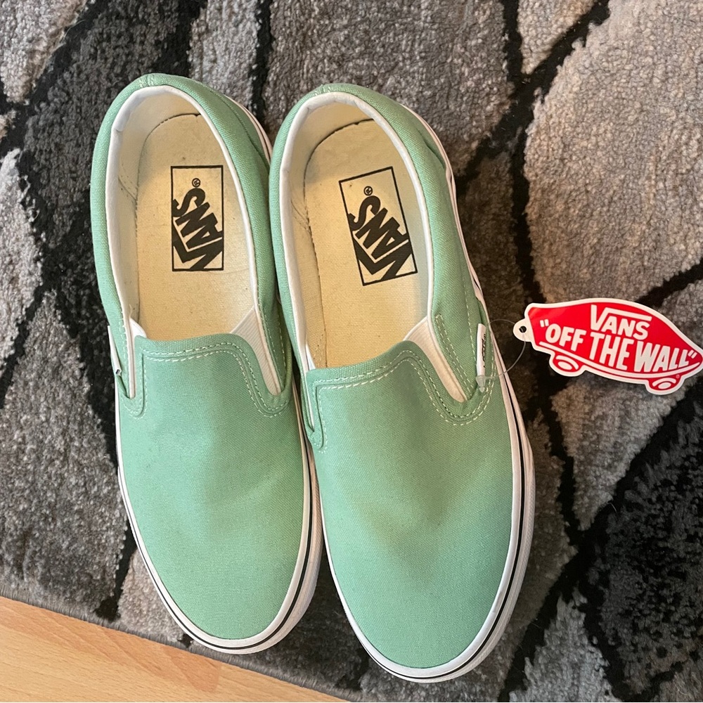 Mint Van Slip-on Sneakers
